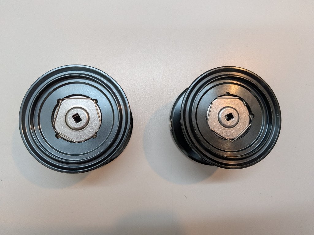 2 Spoelen Shimano Ultegra 14000 XSD. Past Shimano  Bulls Eye, Ophalen of Verzenden, Zo goed als nieuw, Molen