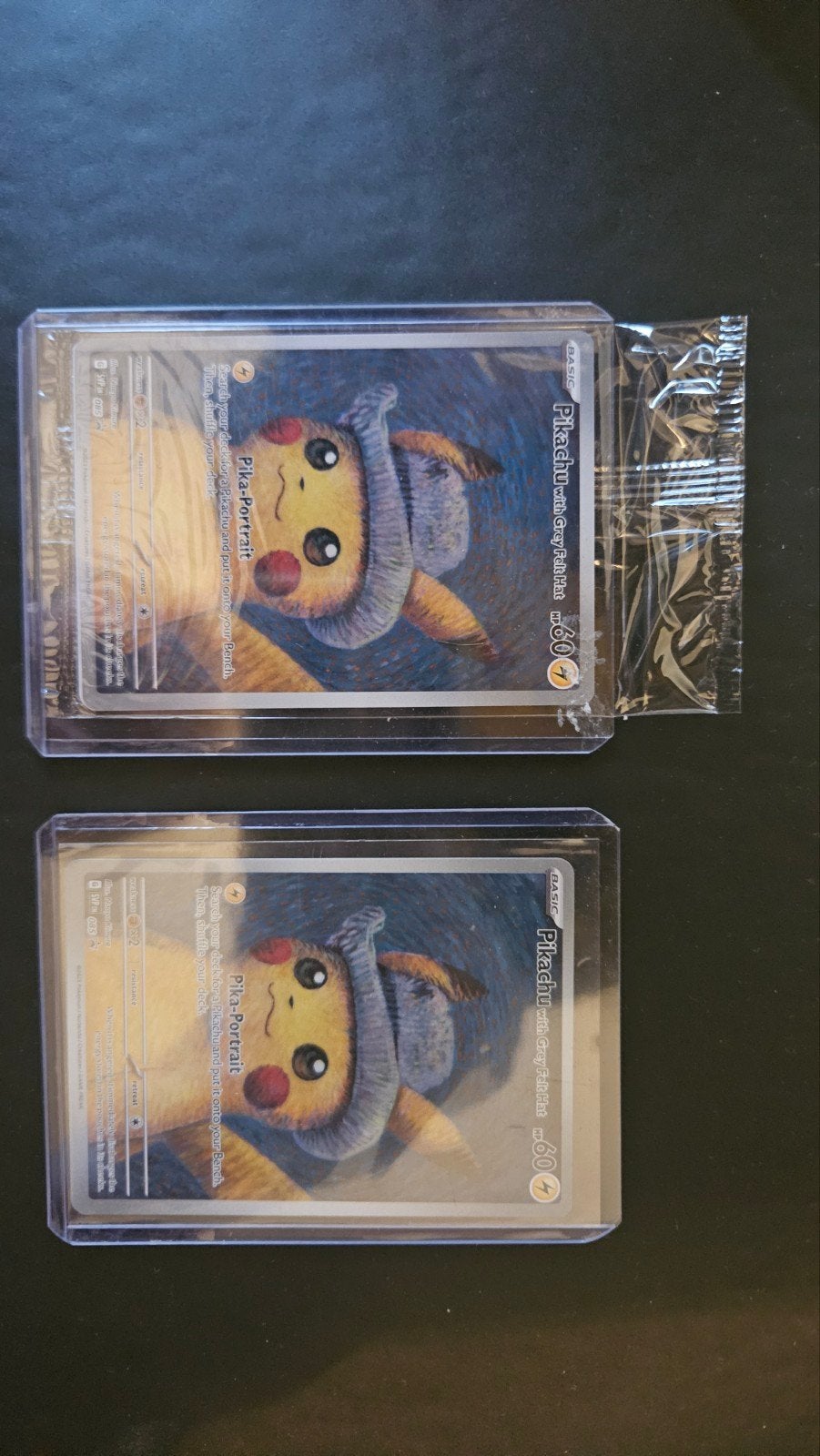 Pikachu with grey felt het, Ophalen, Nieuw