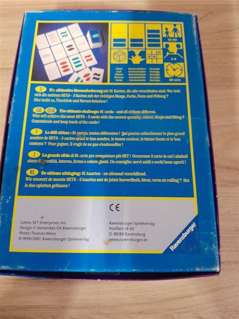 set kaartspel - 999 games - s3908, Verzenden, Zo goed als nieuw