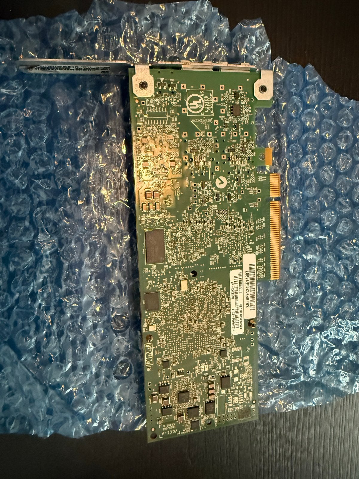 HP NC523SFP Dual Port 10Gb Netwerkkaart 593742001 593720-001, Ophalen of Verzenden, Zo goed als nieuw, Intern