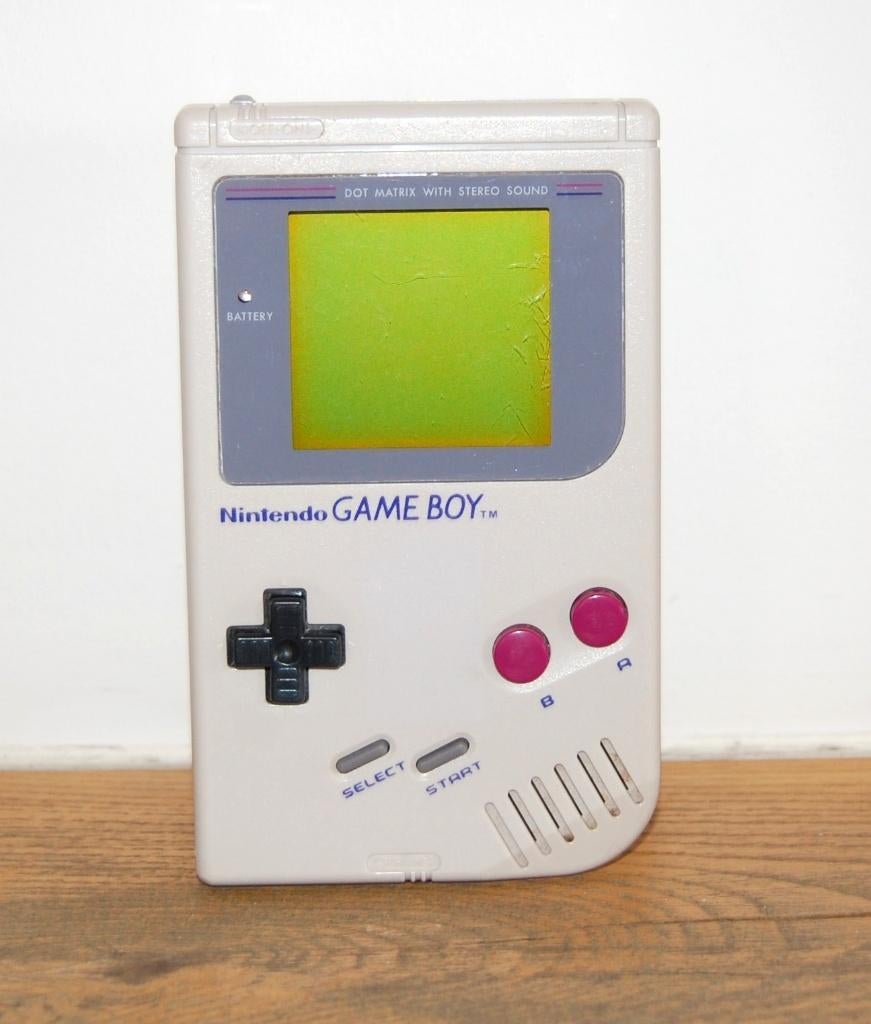 gameboy classic met 5 spelletjes en oplader e.a, Spelcomputers en Games, Games | Nintendo Game Boy, 1 speler, Ophalen, Gebruikt