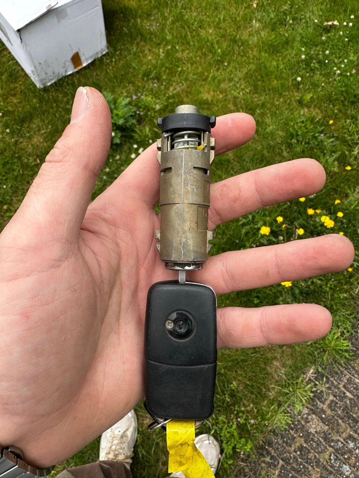Volkswagen Cilinderslot met Sleutel - Gebruikt, Auto-onderdelen, Ophalen, Gebruikt, Volkswagen