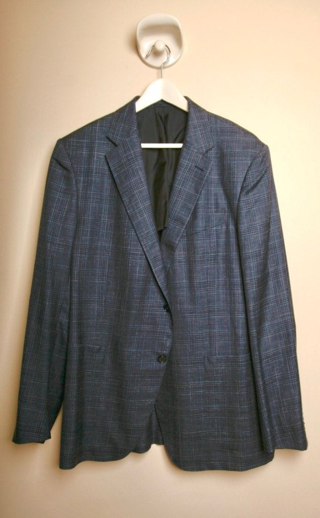 ZEGNA Een geweldig mooi jasje kasjmier/zijde/linnen Wp€4500, Ermenegildo Zegna, Blauw, Ophalen of Verzenden, Maat 56/58 (XL)