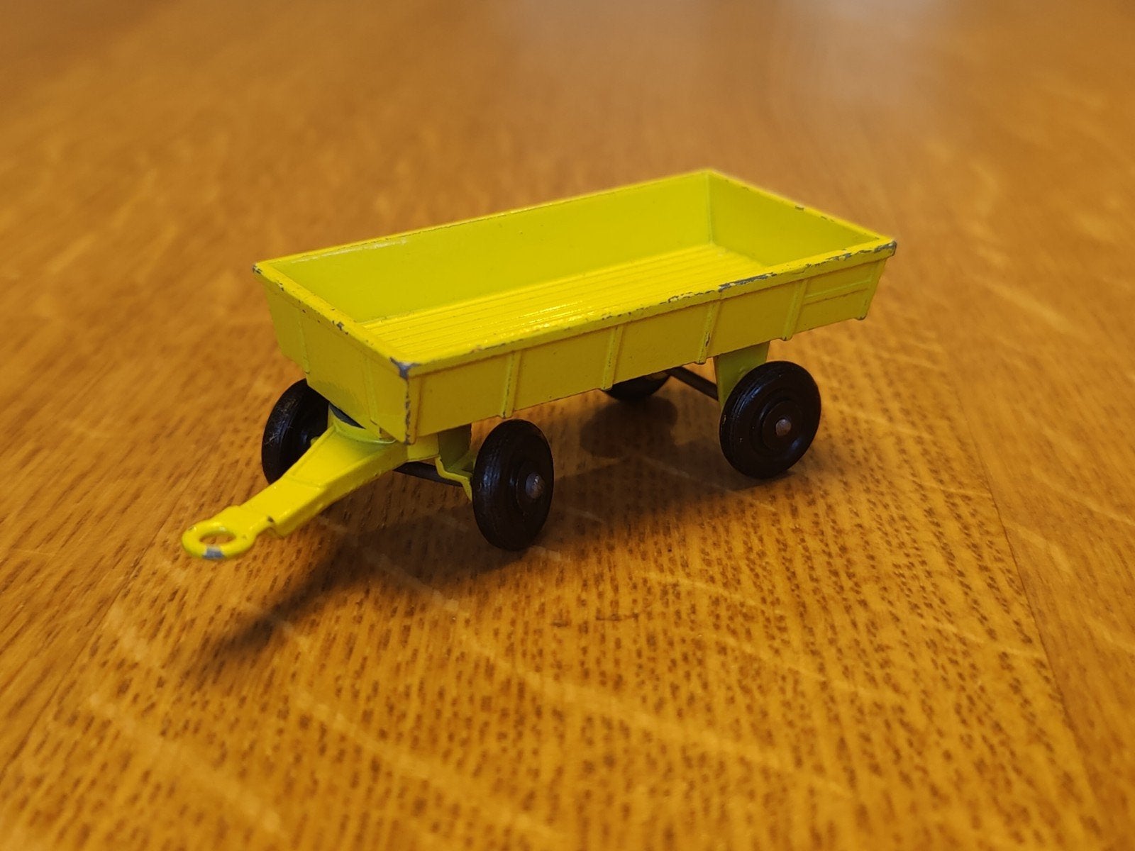 Matchbox Hay Trailer GEEL, Ophalen of Verzenden, Zo goed als nieuw, Auto