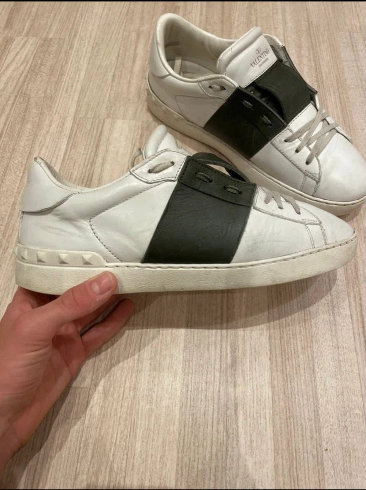 Valentino sneakers, Kleding | Heren, Schoenen, Gedragen, Sneakers of Gympen, Wit, Ophalen of Verzenden