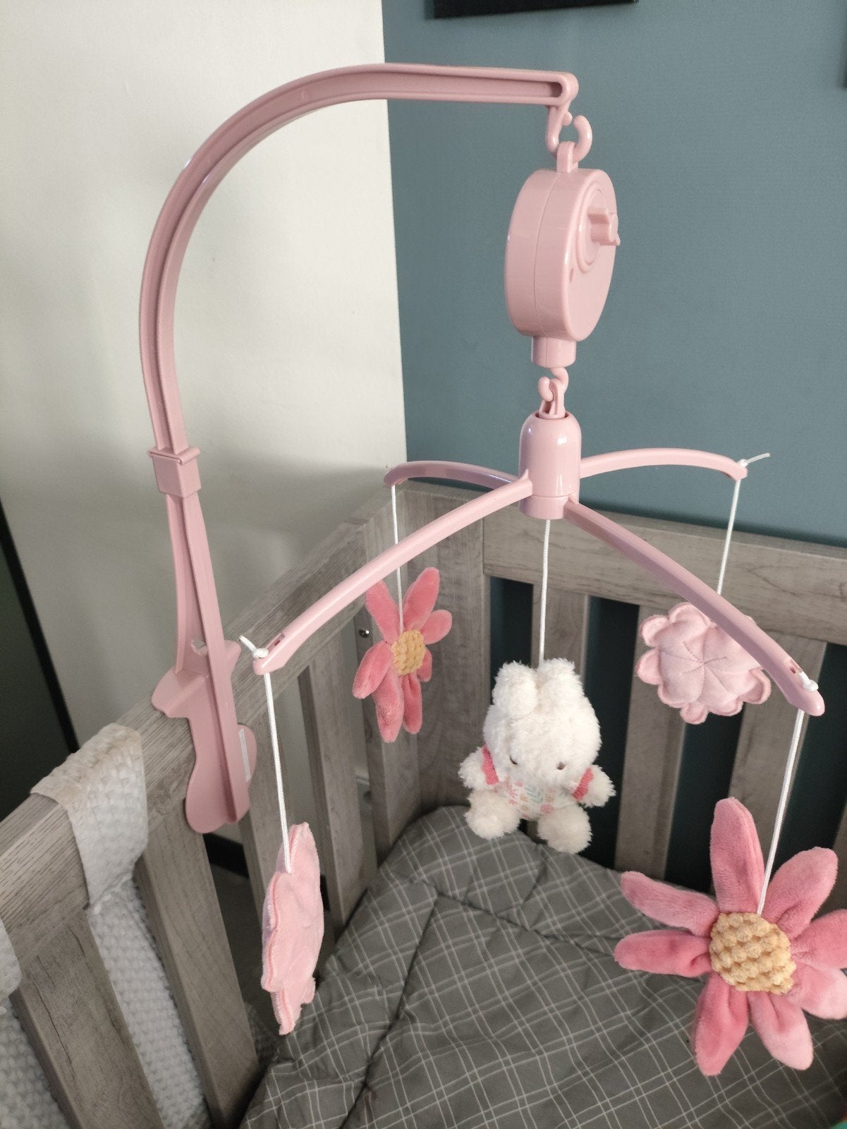 Roze Baby muziekmobiel little Dutch nijntje, Ophalen, Zo goed als nieuw, Mobiel