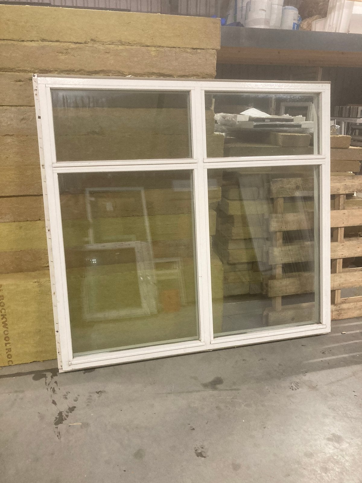 Hardhouten kozijn met tripleglas 199*185, Ophalen, 1 tot 2 meter, Minder dan 3 meter, Zo goed als nieuw