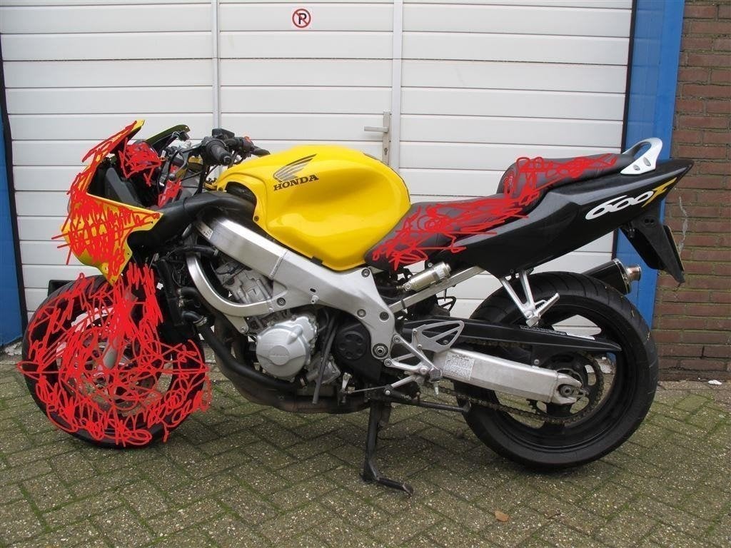 Honda 6 CBR600F PC35 F4i onderdelen oa frame met kenteken bo, Ophalen of Verzenden, Gebruikt