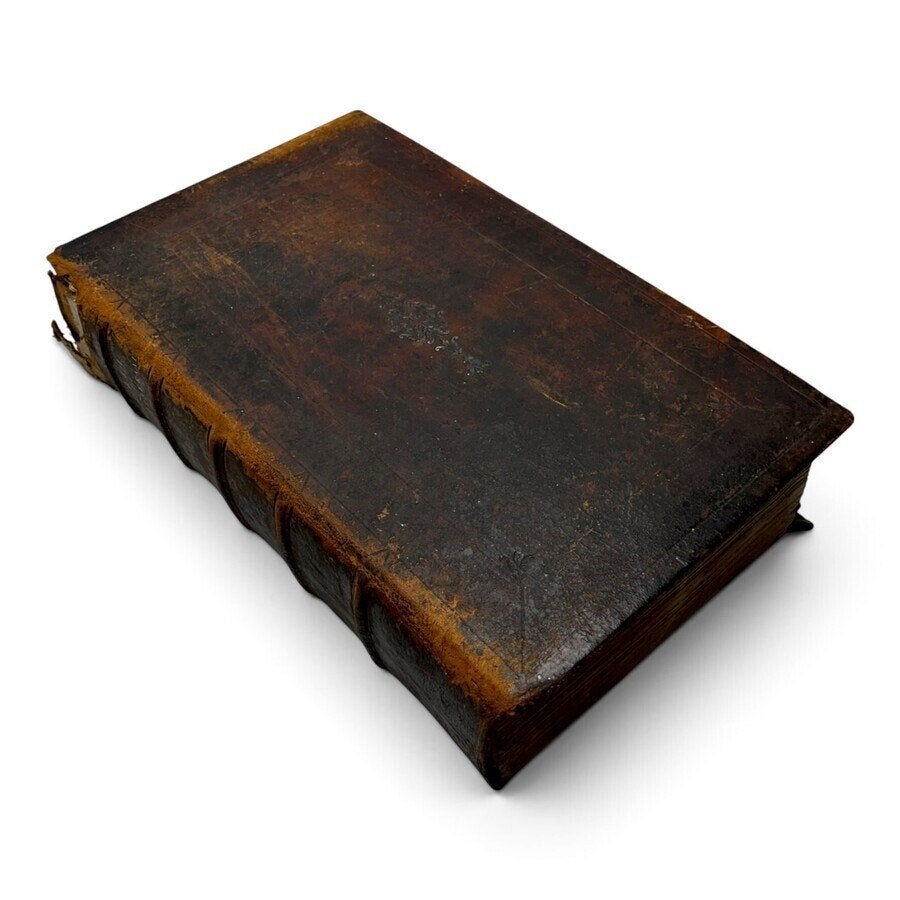 18e eeuwse Statenbijbel, Nicolaas Goetzee, Gorinchem 1748, Ophalen of Verzenden, Bijbel
