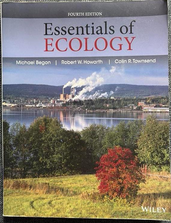 Essentials of Ecology 4th edition, Boeken, Natuur, Gelezen, Natuur algemeen, Ophalen