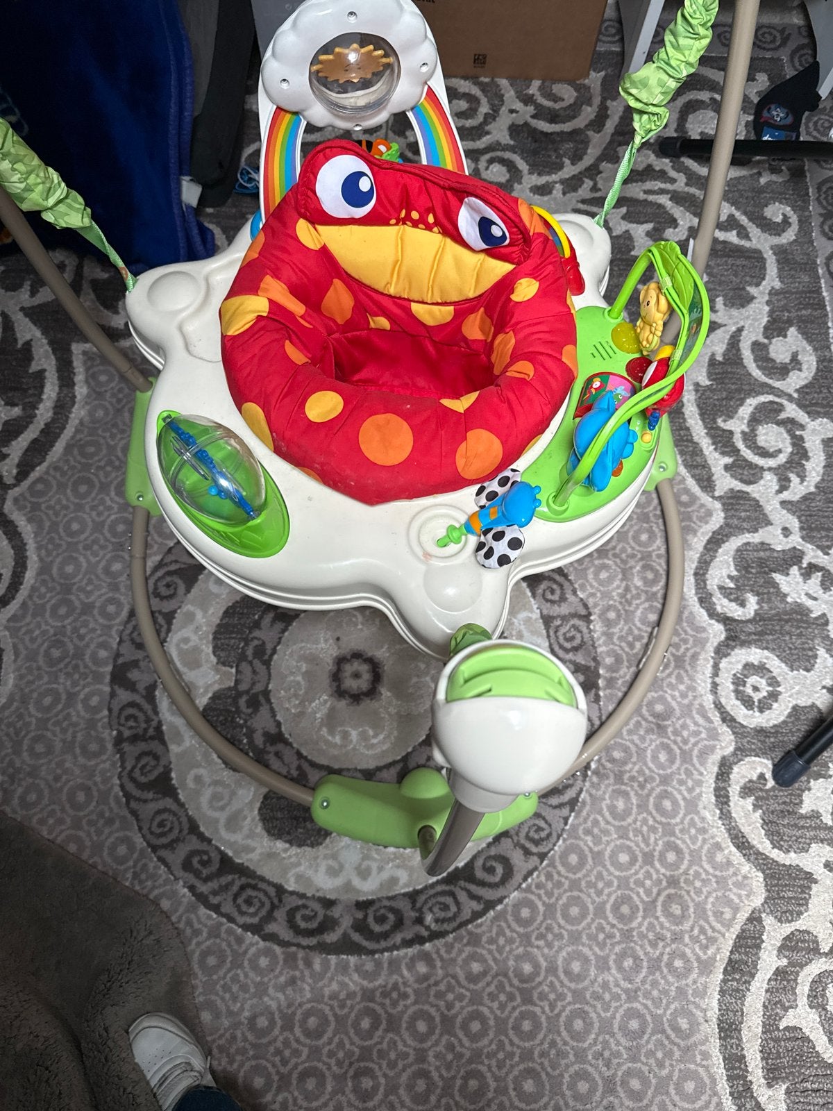 Baby jumper Fisher-Price Rainforest Jumperoo Baby Jumper, Ophalen, Gebruikt, Overige typen, Met licht