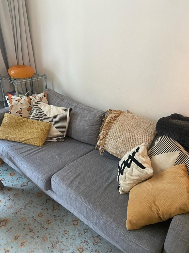 Bank Grijs, Antiek en Kunst, Antiek | Meubels | Stoelen en Banken, Ophalen