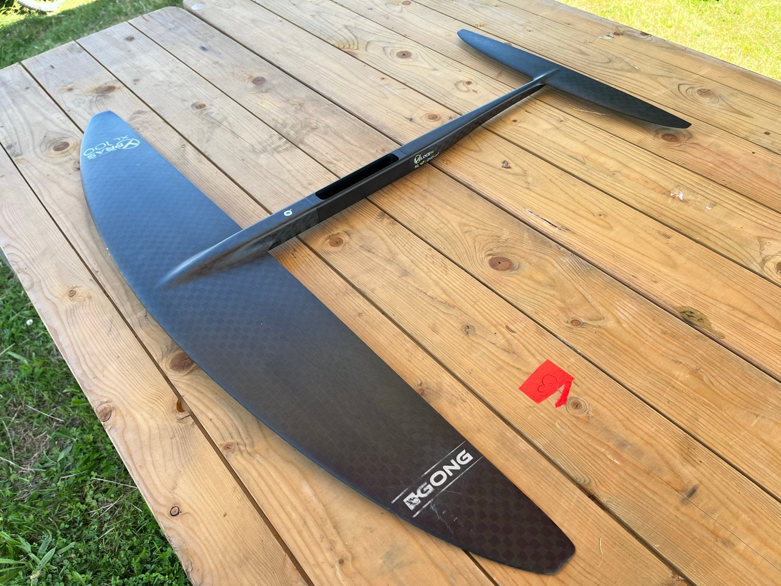 Gong snelle foil setup Ypras + Veloce H, Ophalen, Gebruikt