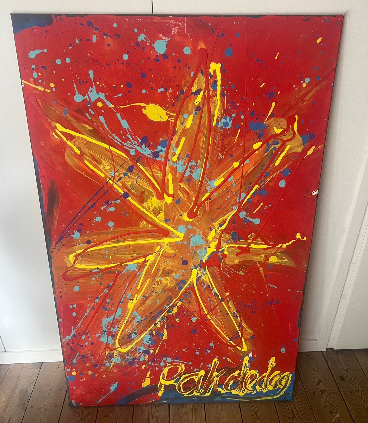 Schilderij pak de dag, Ophalen of Verzenden