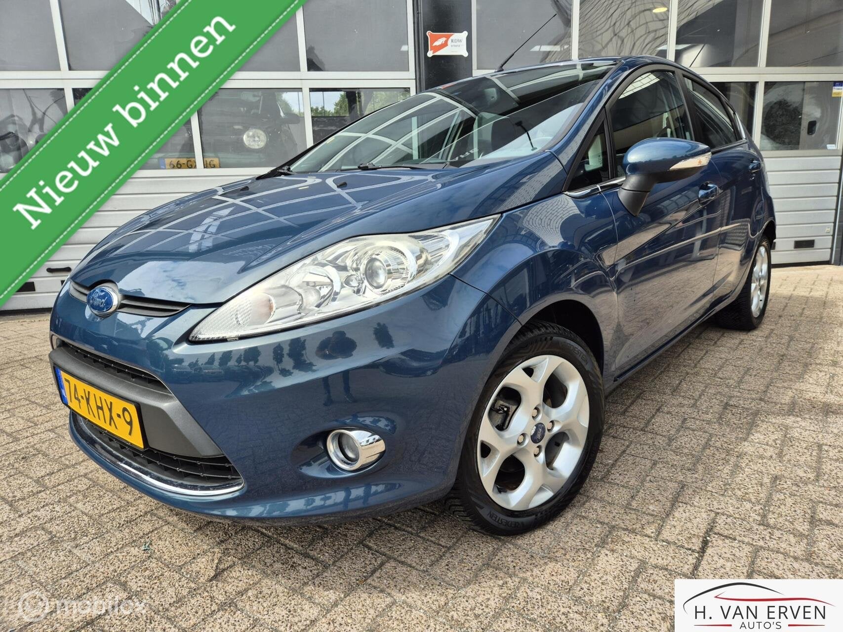 Ford Fiesta 1.25 Titanium CRUISE PDC 79000KM NAP! 2E EIG, Auto's, Voorwielaandrijving, Euro 5, 1242 cc, 82 pk
