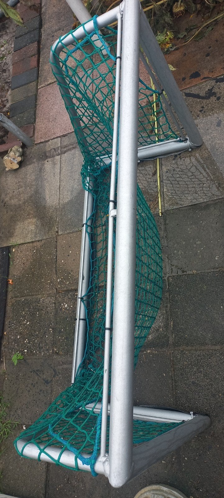 Aluminium voetbaldoel. onverwoestbaar, weerbestendig., Groter dan maat XL, Ophalen, Zo goed als nieuw, Overige typen
