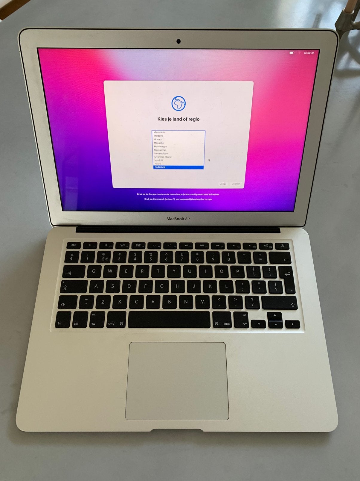 MacBook Air 13-inch, begin 2015, Ophalen, Gebruikt, 13 inch, Minder dan 2 Ghz
