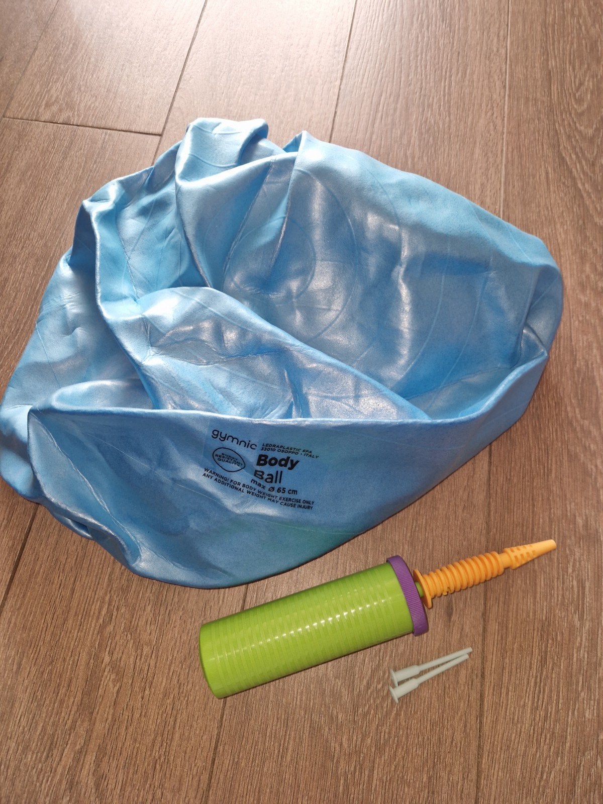 gymnic body ball 65cm, Ophalen of Verzenden, Zo goed als nieuw, Maat 68, Jongetje of Meisje