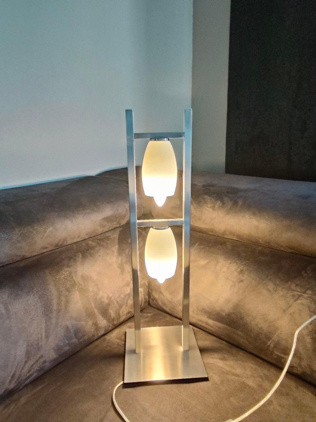Massive tafellamp uit 2004. Modern design, Ophalen of Verzenden, Zo goed als nieuw