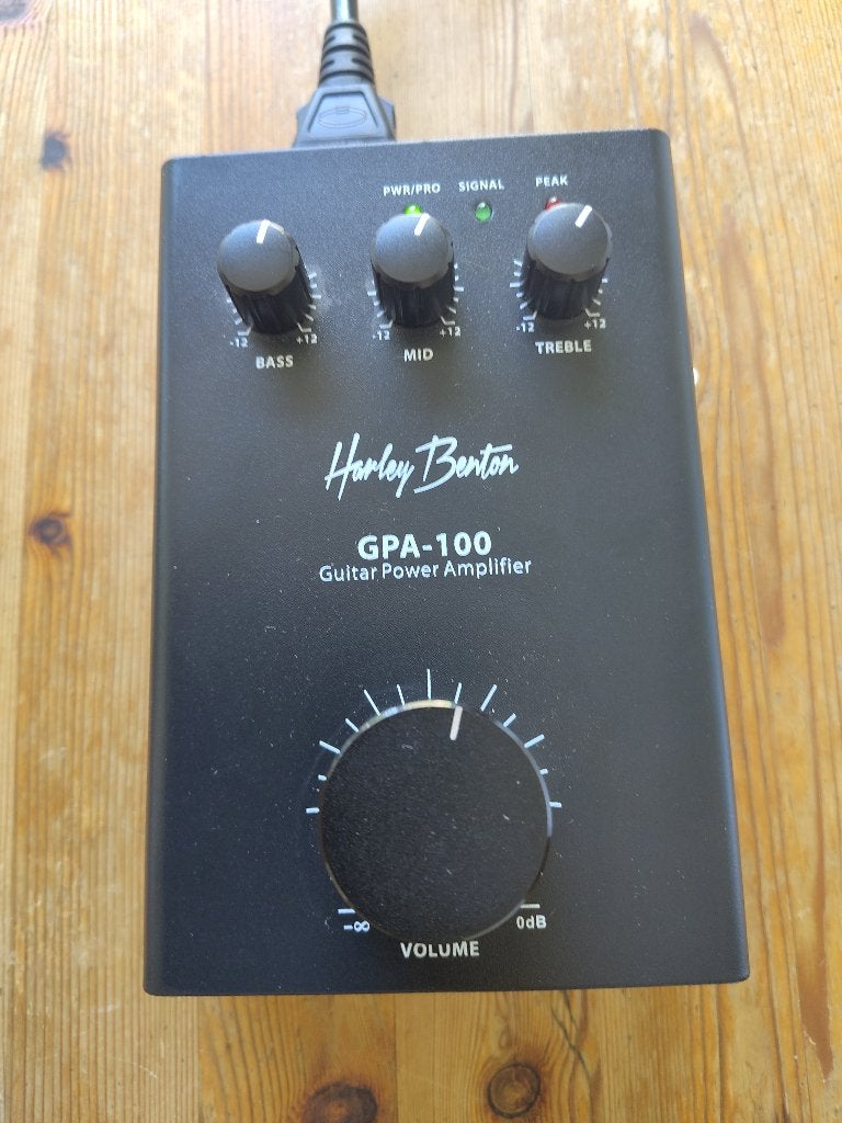Harley Benton GPA-100, Muziek en Instrumenten, Ophalen of Verzenden, Zo goed als nieuw, Gitaar, Minder dan 50 watt