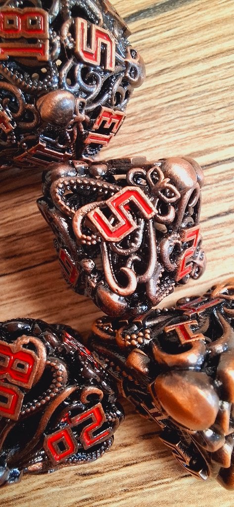 D&D dice cult of Cthulhu, 1234road, Ophalen of Verzenden, Diceworld, Info@diceworld.nl