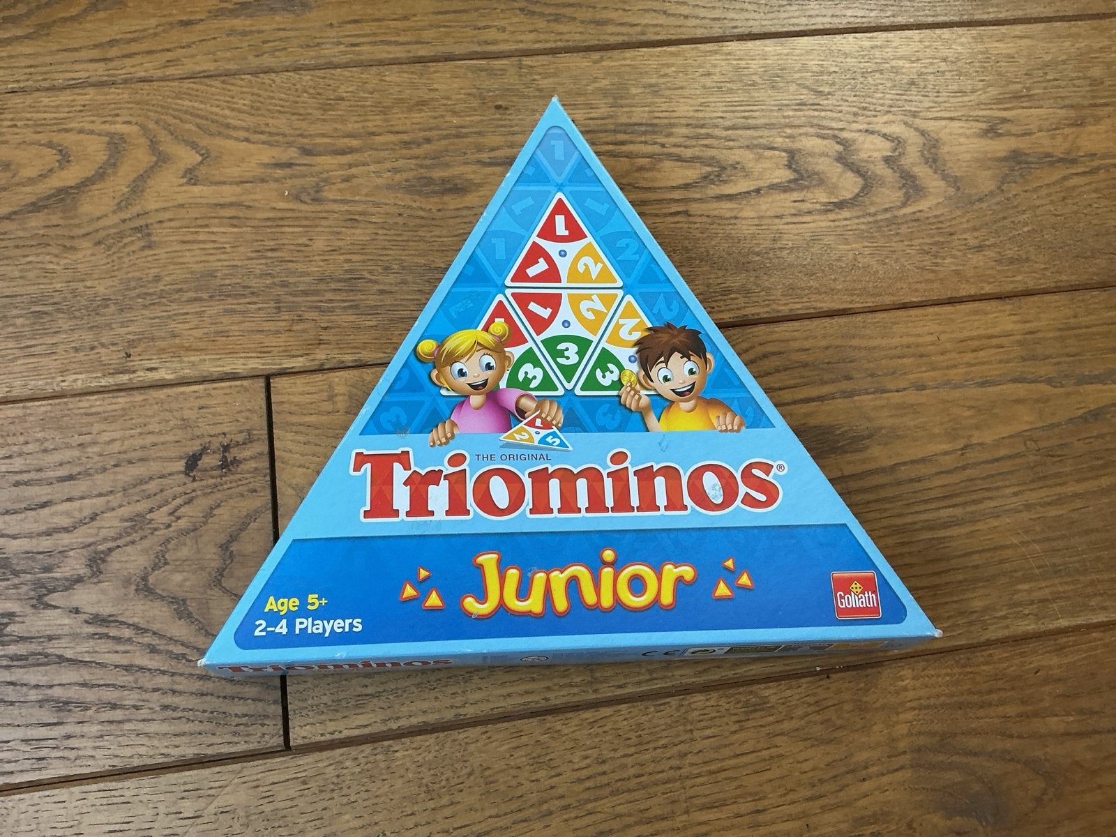 Triominos Junior - Leuk spel voor jonge spelers, Een of twee spelers, Ophalen of Verzenden, Gebruikt
