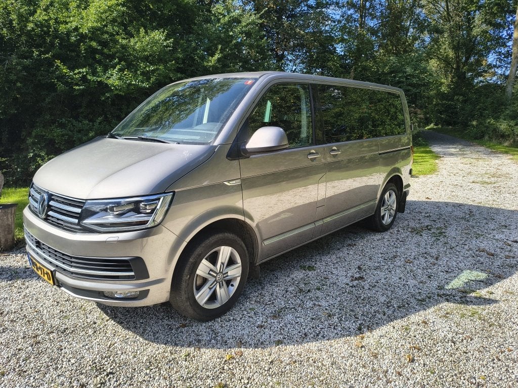 Volkswagen Transporter Caravelle T6 2.0TDI 4-motion automaat, Auto's, Automaat, Euro 6, Parkeersensor, Volkswagen