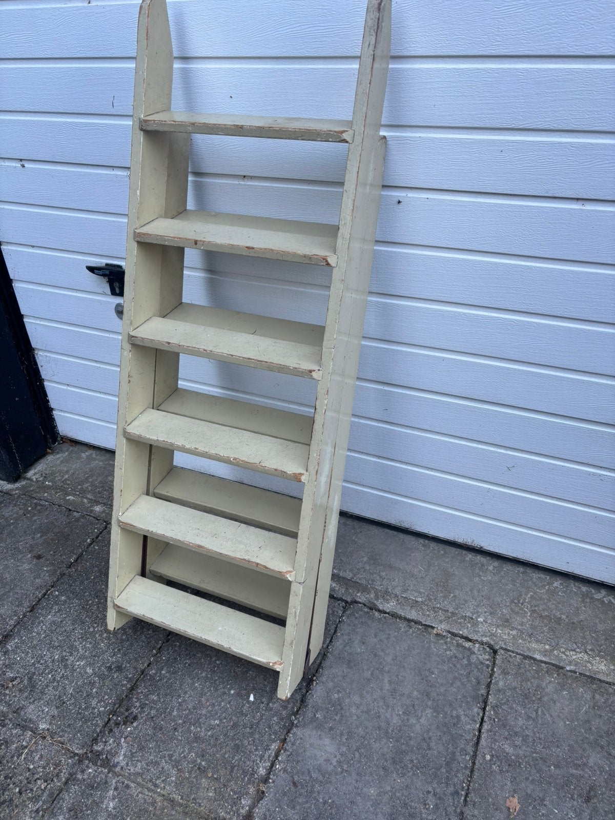Trap , hout, schaartrap/ deelbaar, Doe-het-zelf en Verbouw, Ladders en Trappen, Ophalen, Gebruikt, Trap, Opvouwbaar of Inschuifbaar
