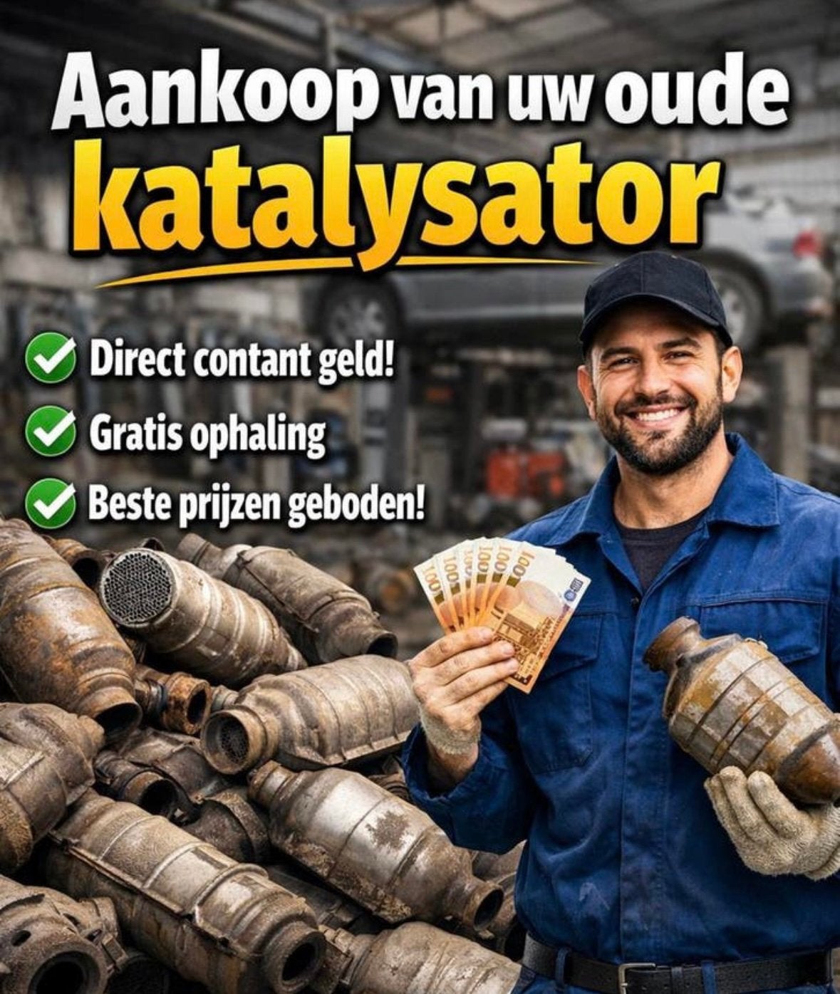 Gezocht : Katalysator en roetfilter, Auto-onderdelen, Ophalen, Daihatsu