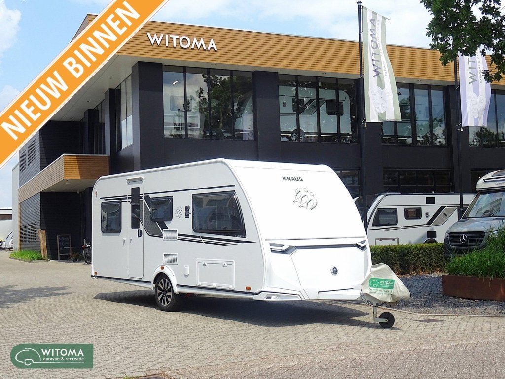 Knaus Sudwind Black Selection 500 EU 50 jaar Witoma voordeel, Caravans en Kamperen, Rondzit, Bedrijf, Schokbreker, 5 tot 6 meter