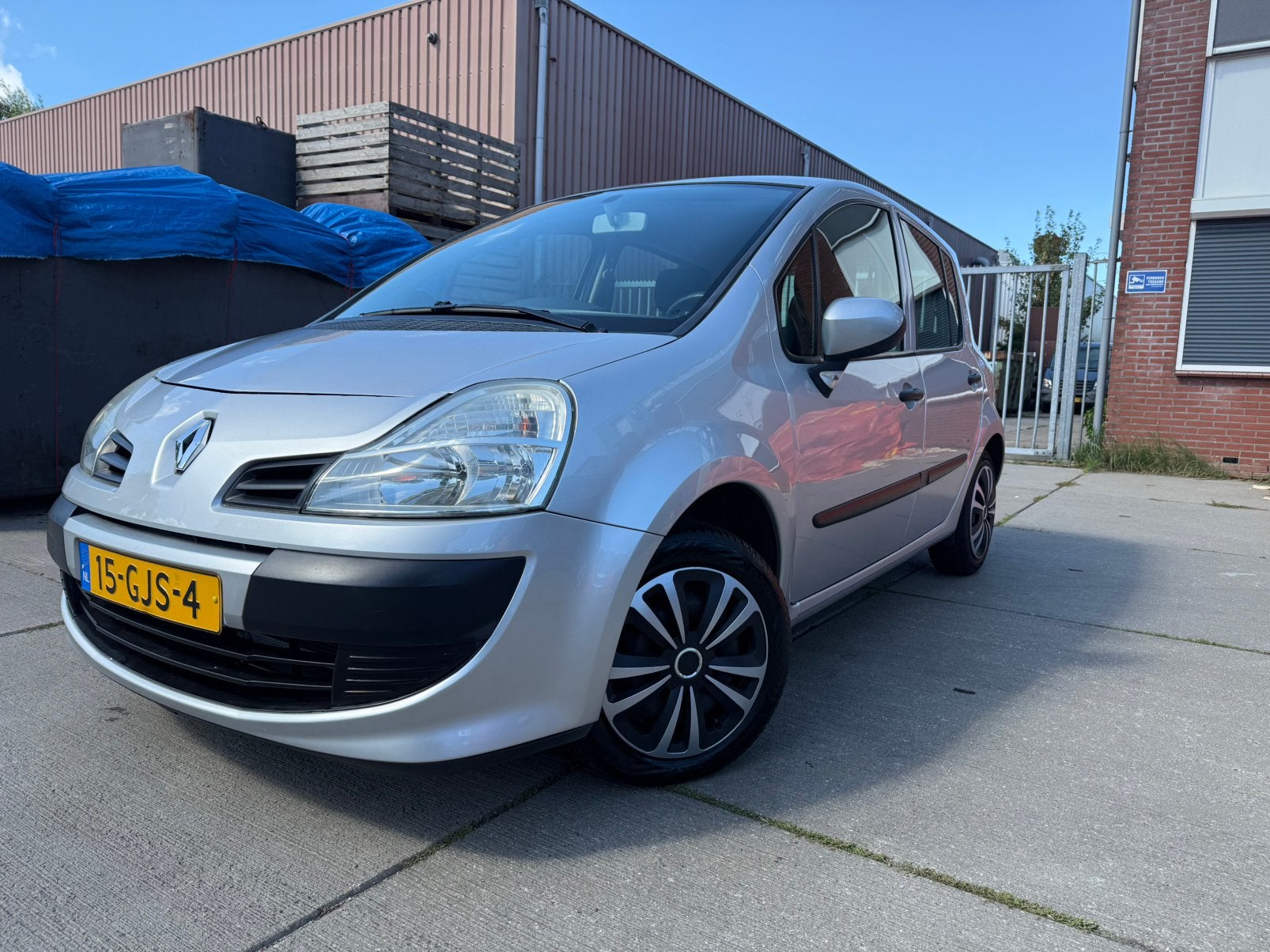 Renault Modus 1.2 | Airco | 2Eig |Nwe onderhoudsbeurt en APK, Auto's, Voorwielaandrijving, 74 pk, 4 cilinders, 1055 kg