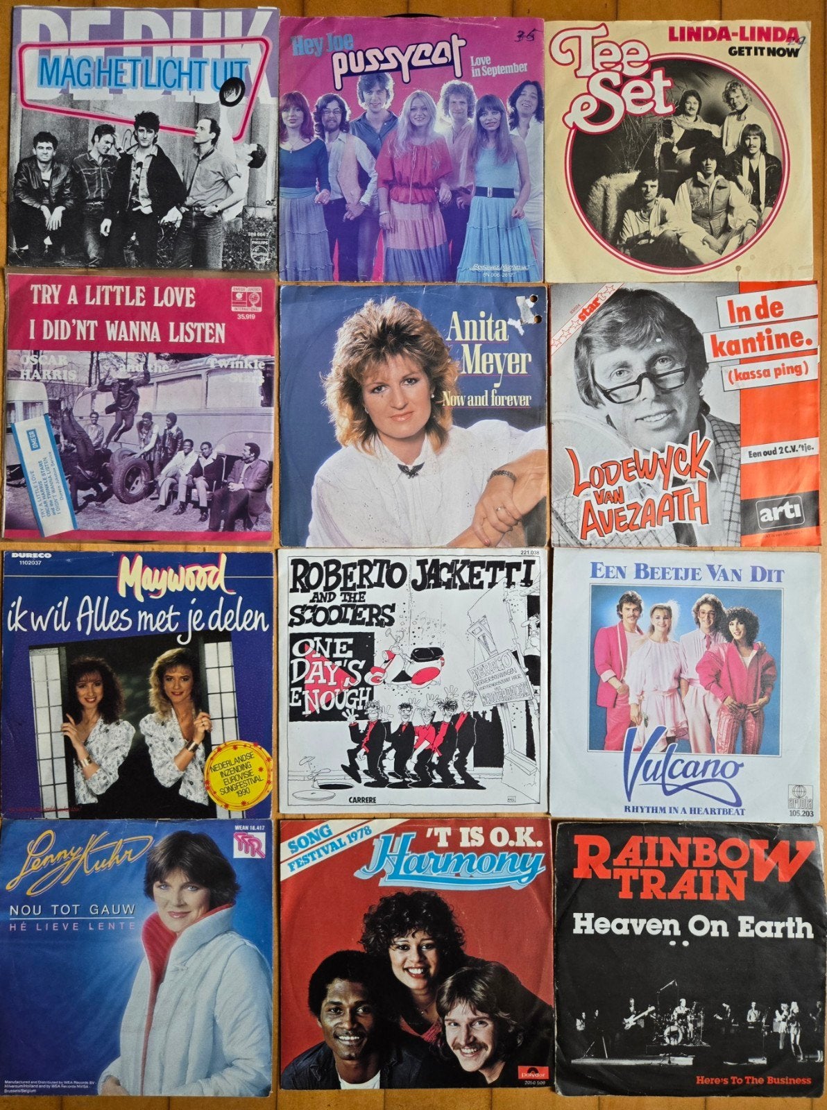 De Dijk,Doe Maar,Rudy Bennet,Tee Set,Clouseau e.a.36 singles, Gebruikt, 7 inch, Ophalen of Verzenden, Pop