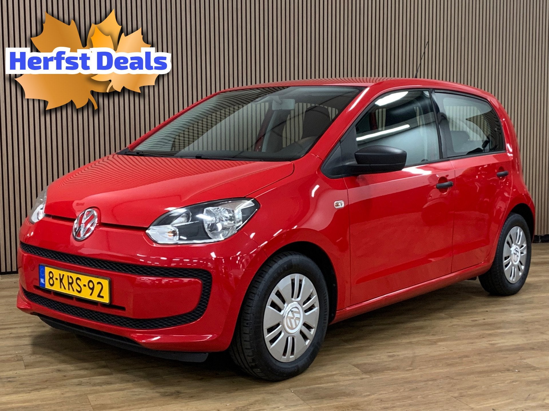 Volkswagen Up! 1.0 move up! BlueMotion|Airco|5 Deurs|, Auto's, Voorwielaandrijving, Stof, Gebruikt, Start-stop-systeem