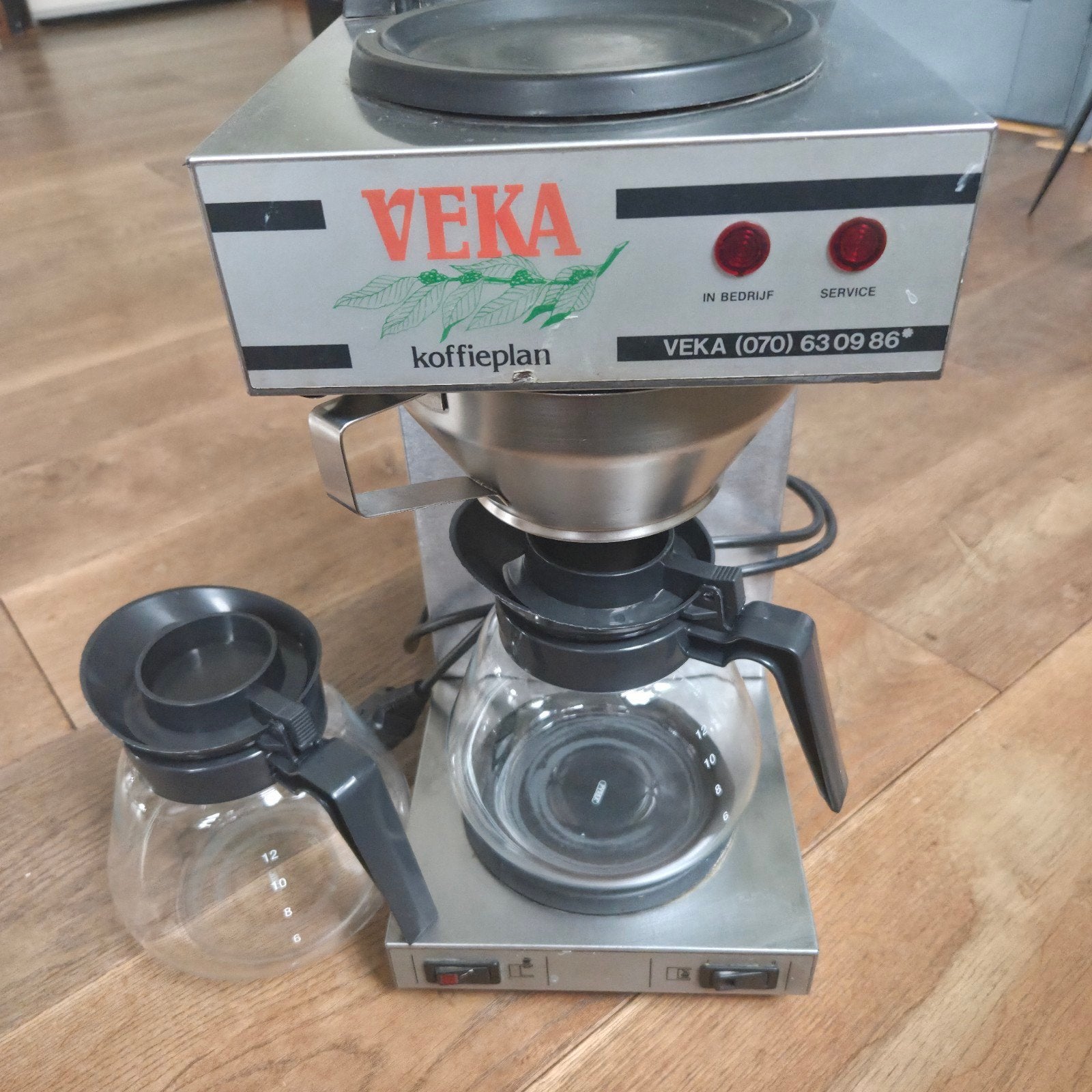Professioneel Koffiezetapparaat Koffiemachine Koffieautomaat, Ophalen, Gebruikt, 10 kopjes of meer, Koffiemachine