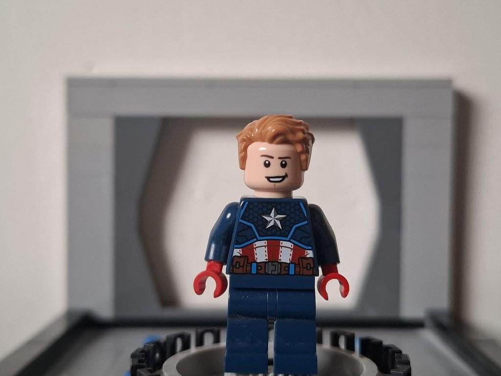 LEGO Super Heroes - minifiguur - sh0741 - Captain America, Kinderen en Baby's, Speelgoed | Duplo en Lego, Marvel, Lego, Ophalen of Verzenden