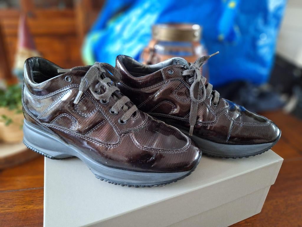 Bruine Hogan Interactive 38 schoenen dames uitneembare zool, Kleding | Dames, Schoenen, Bruin, Ophalen of Verzenden, Sneakers of Gympen