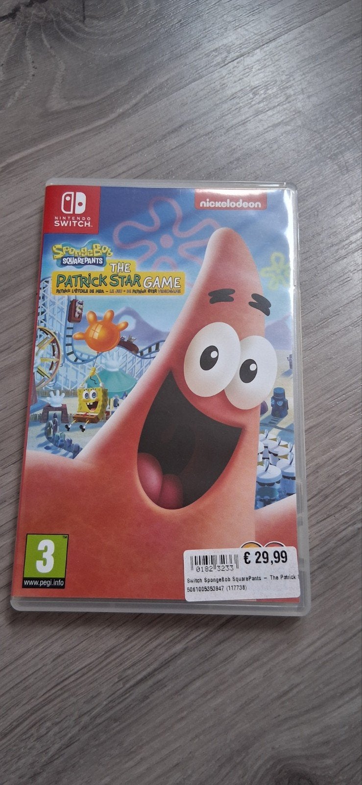 SpongeBob SquarePants:The Patrick Star Game. Nintendo Switc, Met games, Ophalen of Verzenden, Zo goed als nieuw, Zonder controller