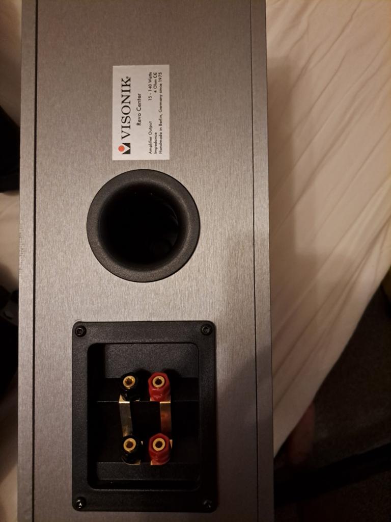 Visonik Revo Center Speaker - 15-140 Watt, Overige merken, Gebruikt, Ophalen of Verzenden, 120 watt of meer
