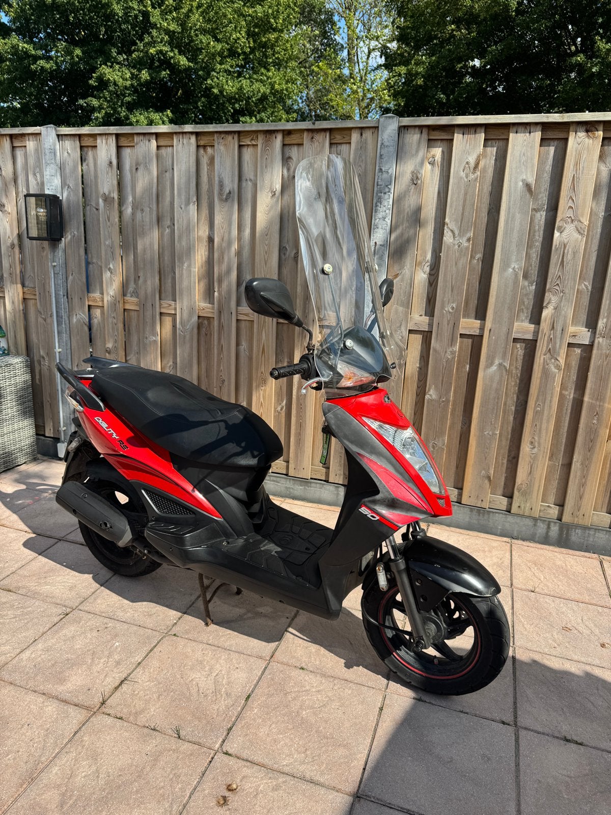 Kymco Agility RS 50cc – Rijdt Prima | Z.G.A.N windscherm, Ophalen, Gebruikt, Kymco, Benzine