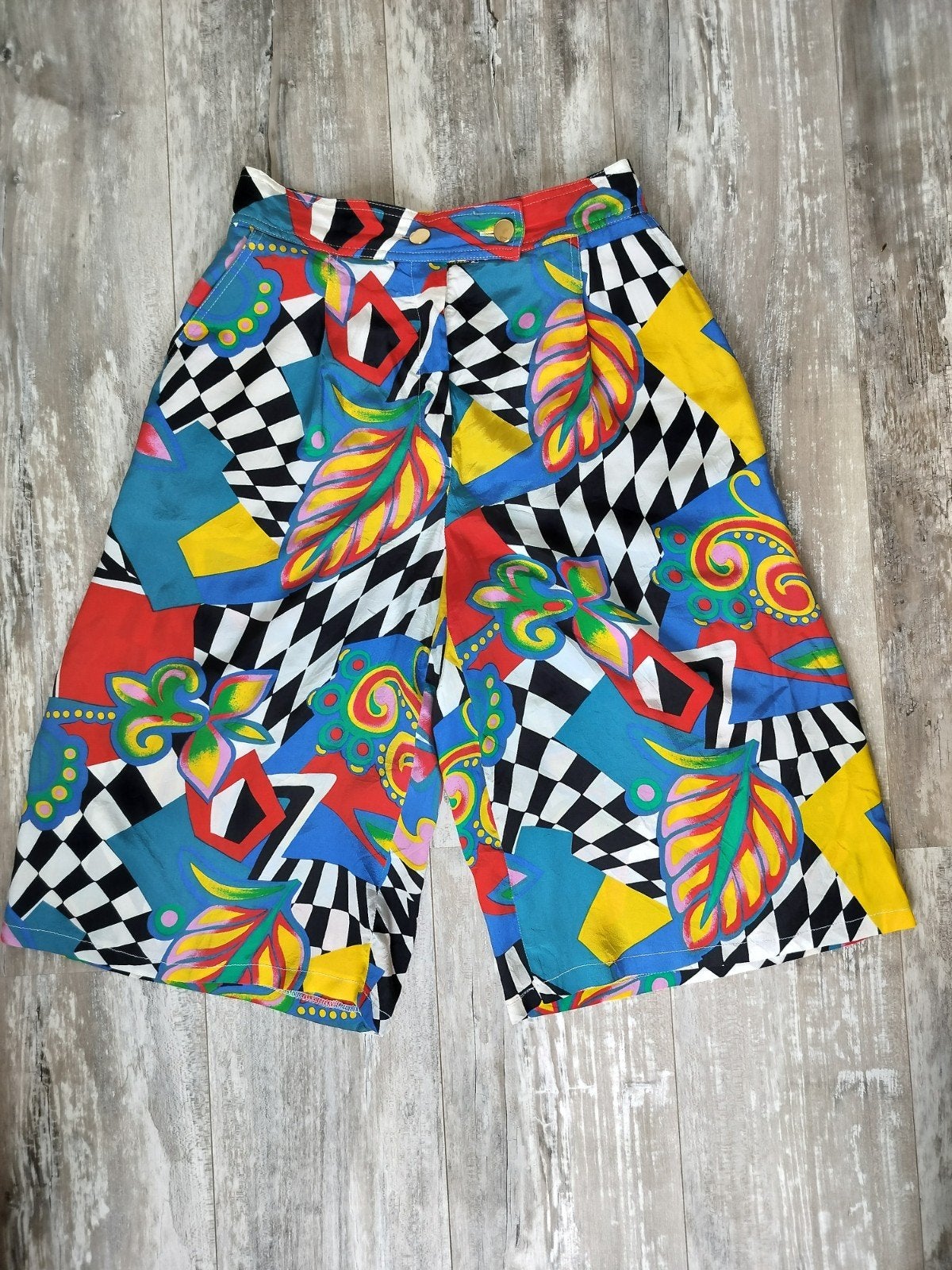 Vintage bermuda broek. Pure zijde, Ophalen of Verzenden