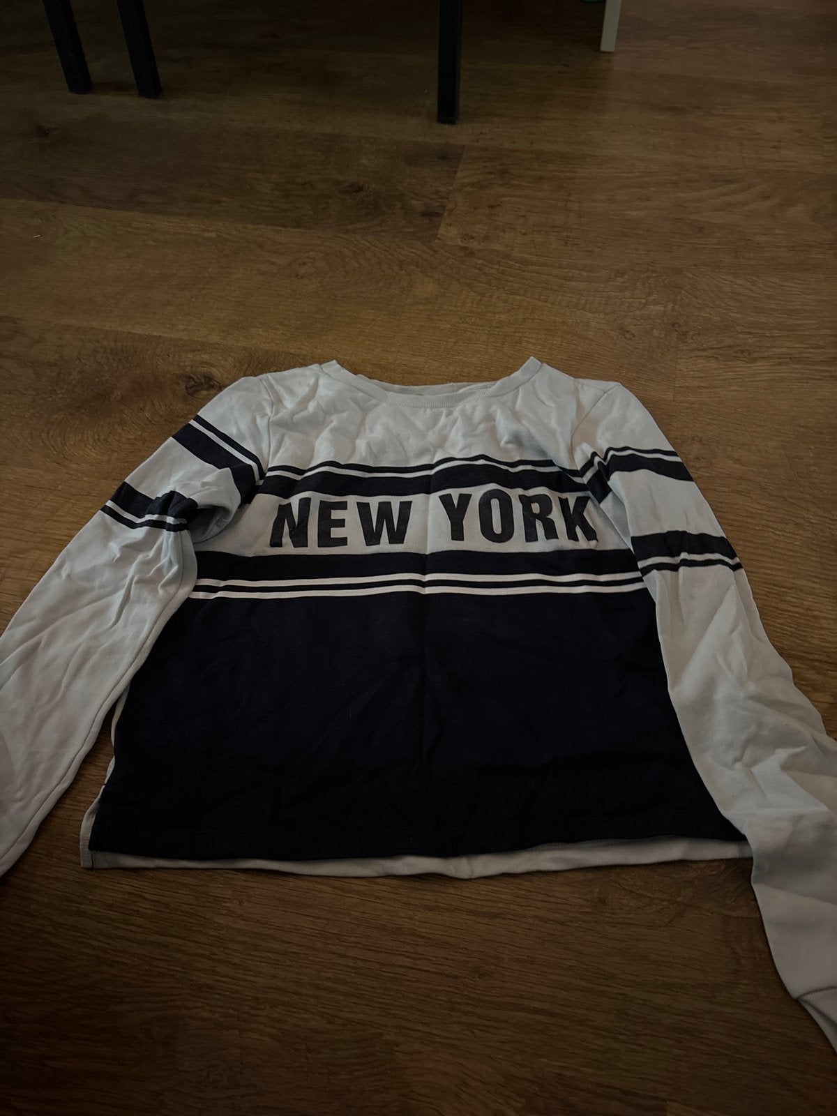 H&M New York trui maat 158/164 (12-14Y), Wit, Ophalen of Verzenden, Lange mouw, Maat 34 (XS) of kleiner