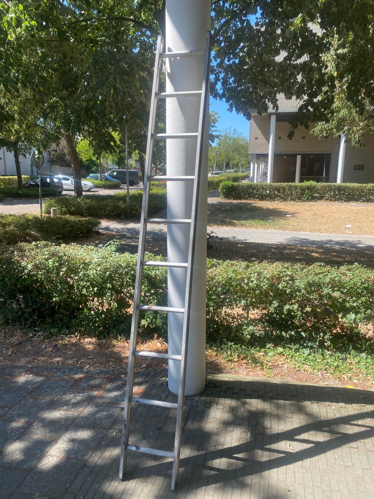 Ladder, Ophalen, Zo goed als nieuw, 4 meter of meer