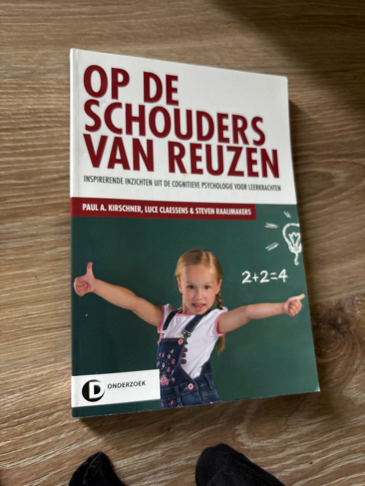 Op de Schouders van Reuzen - Cognitieve Psychologie, Ophalen of Verzenden, Gamma, Zo goed als nieuw, Overige niveaus