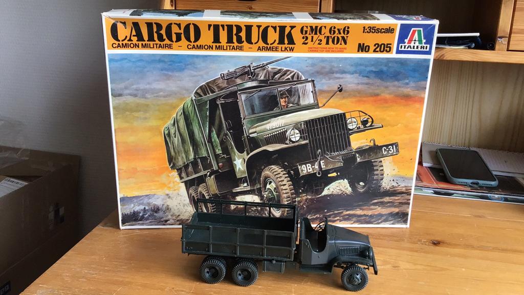Bouwpakket Cargo Truck, Hobby en Vrije tijd, Modelbouw | Auto's en Voertuigen, Ophalen, Italeri, 1:32 tot 1:50, Zo goed als nieuw