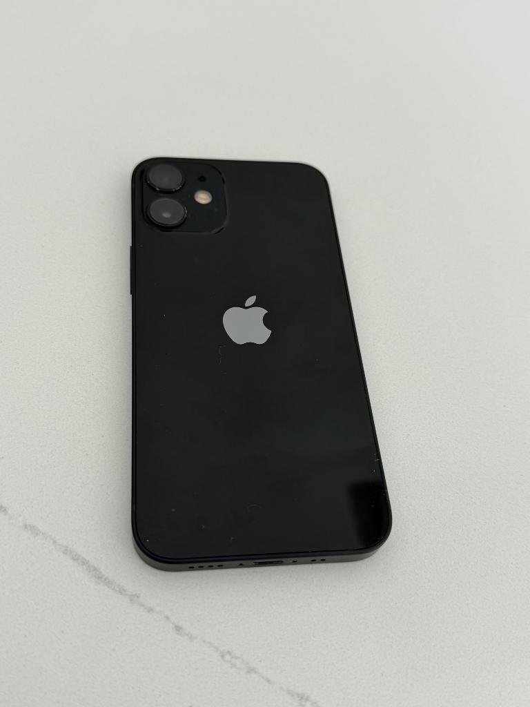 iPhone 12 mini 128GB, Telecommunicatie, Mobiele telefoons | Apple iPhone, Ophalen, IPhone 12 Mini, Zwart, 78 %