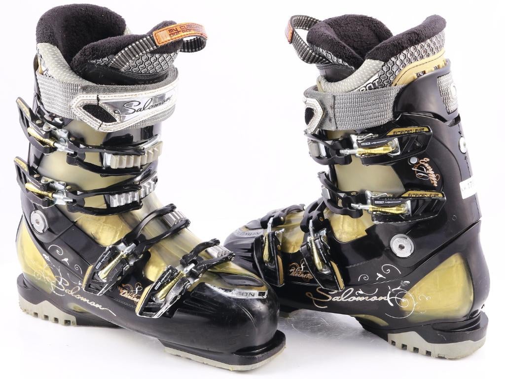 38 38,5 39 40 EU dames skischoenen SALOMON DIVINE RS 8, 160 tot 180 cm, Gebruikt, Schoenen, Carve