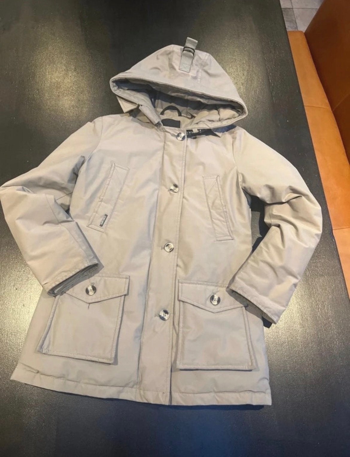 Air force winterjas, Ophalen of Verzenden, Zo goed als nieuw, Maat 34 (XS) of kleiner, Grijs