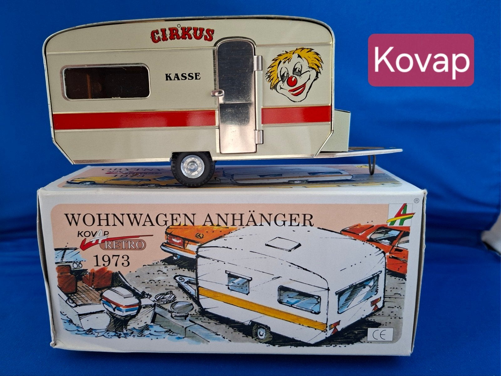 Kovap Cirkus Caravan uit 1973 - Nieuw in doos, Ophalen of Verzenden, Nieuw