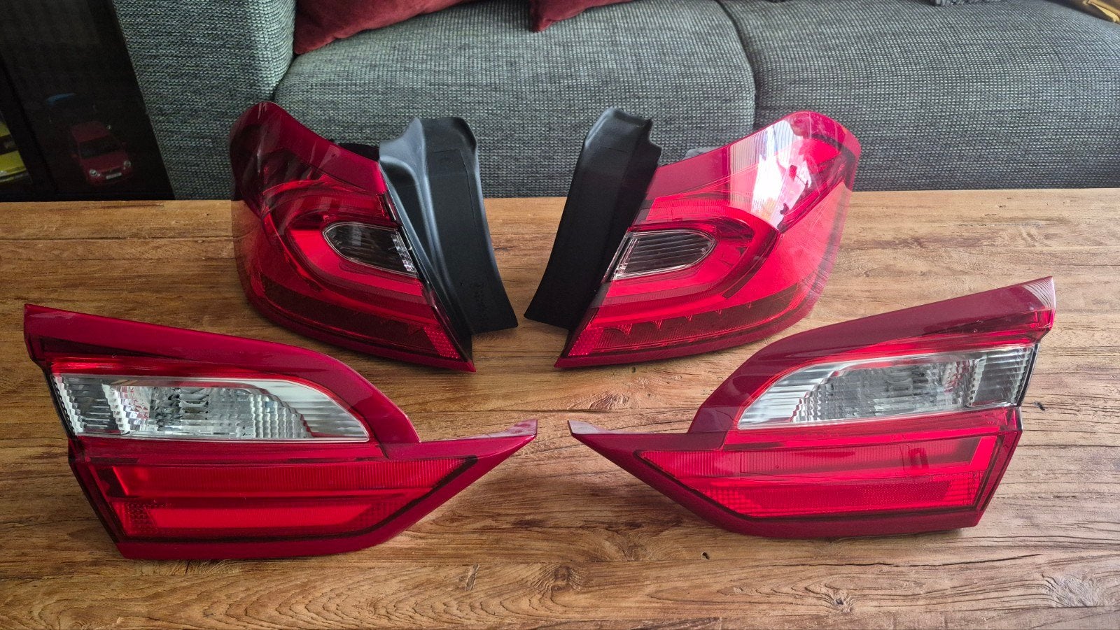 Ford Fiesta MK8 2021 Led Achterlichten, Ophalen, Gebruikt, Ford