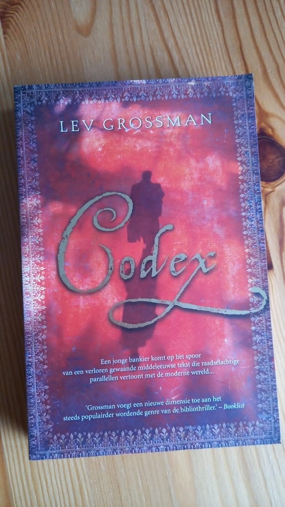 Lev Grossman - Codex, Ophalen of Verzenden, Zo goed als nieuw